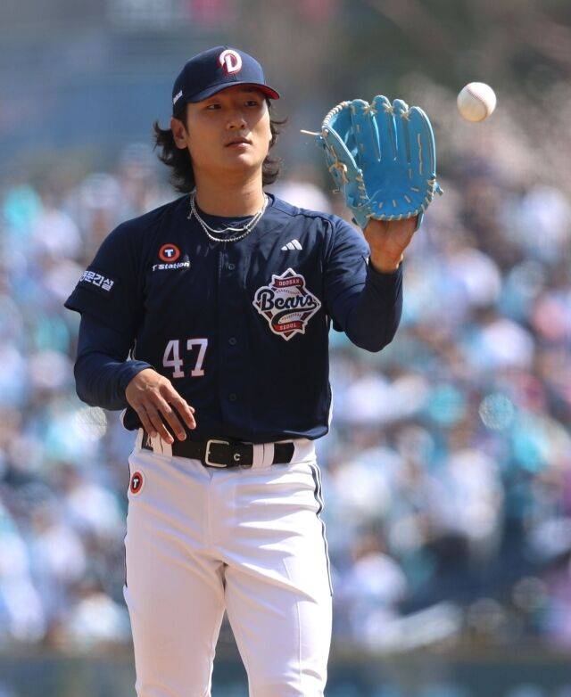 두산 베어스 곽빈./두산 베어스