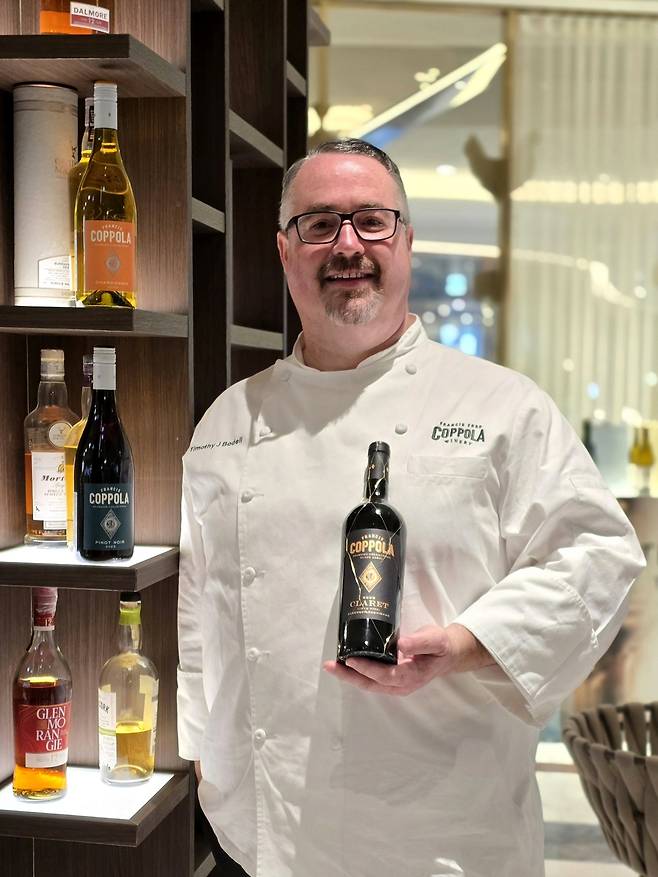 한국을 찾은 팀 보델 셰프. 최현태 기자