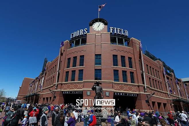 ▲ 쿠어스필드는 오랜 기간 리그에서 가장 타자친화적인 구장으로 뽑히지만, 생각보다 홈런 파크팩터가 높지는 않다는 분석도 나온다