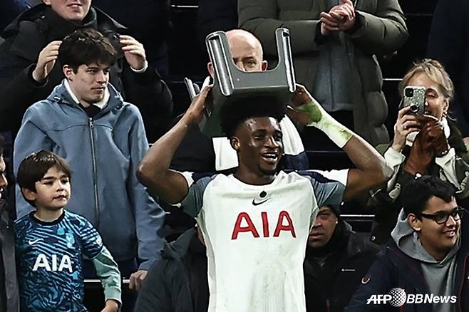 토트넘 공격수 모하메드 쿠두스. /AFPBBNews=뉴스1