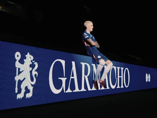 가르나초. 첼시 공식 SNS 캡처