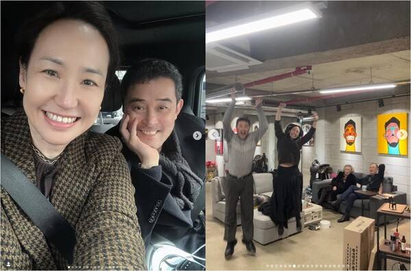 ▲ 최민수의 아내 강주은이 부모님과 함께한 근황을 공개해 화제다. 출처 l 강주은 SNS