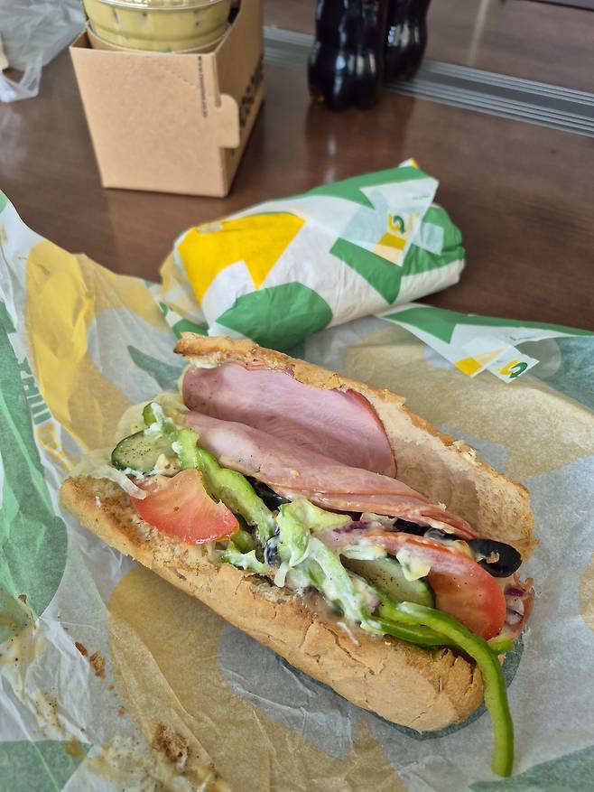 써브웨이의 신제품 ‘잠봉 플러스’