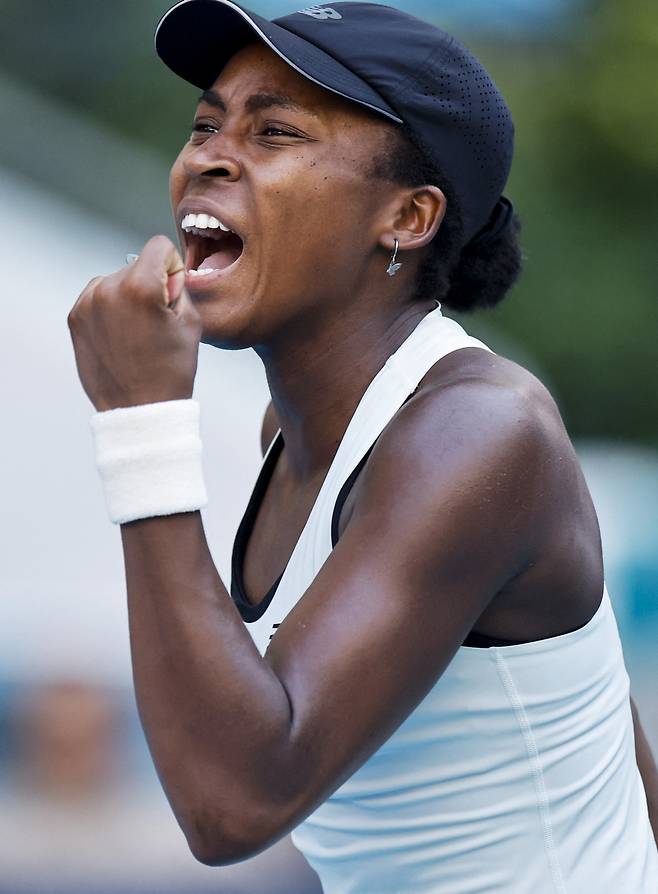 코코 가우프. AFP