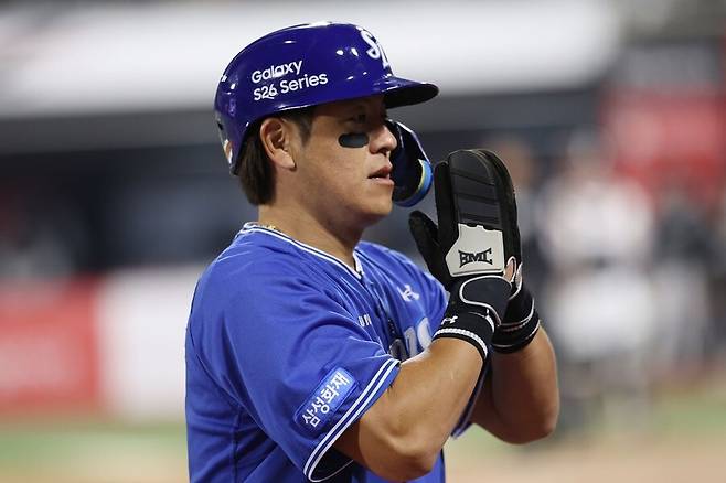 ▲ 강민호 ⓒ삼성 라이온즈