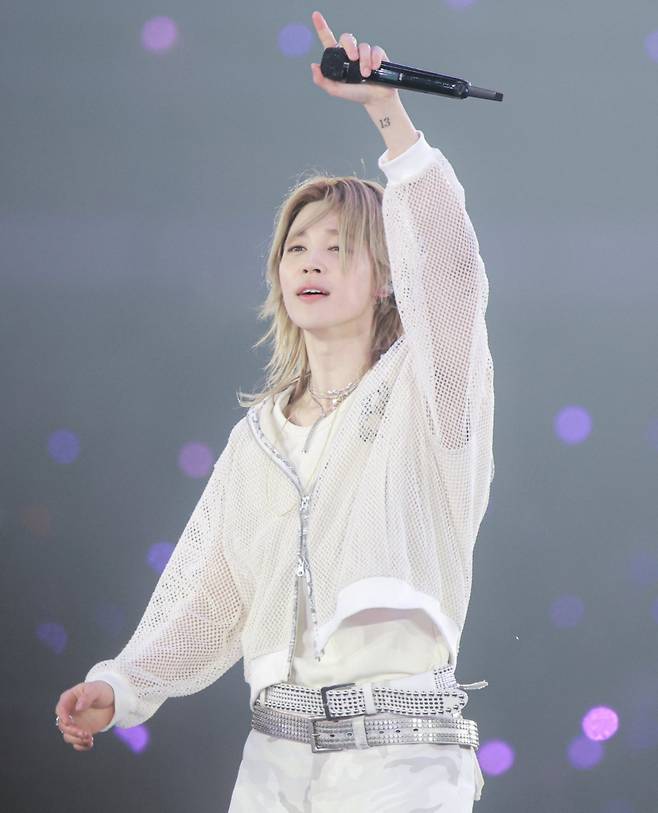 '지민이 지민했다' 방탄소년단 지민, 매순간 영화같은 무대..투어 둘째 날도 'PERFECT'