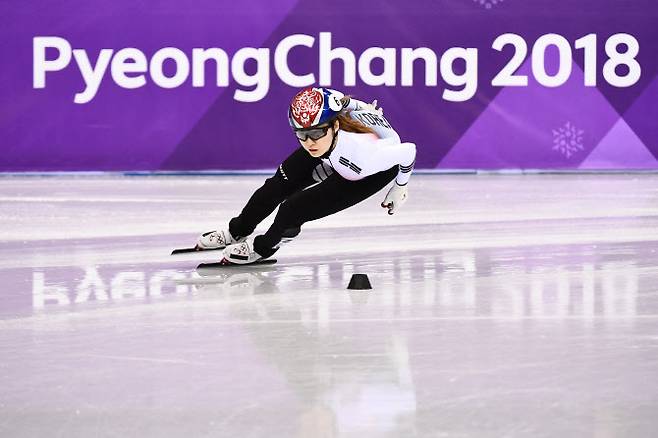 최민정. 사진=AFPBB NEWS