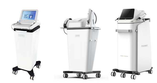 왼쪽부터 아그네스, 더블타이트, 플라즈매직. (이미지=아그네스메디컬)