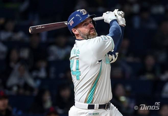 NC 4번 타자 맷 데이비슨. 사진 | NC 다이노스