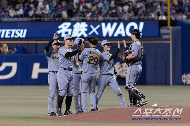 한신은 주니치와 원정 3연전을 모두 잡고 시즌 첫 4연승을 기록했다. 사진출처=한신 타이거즈 SNS