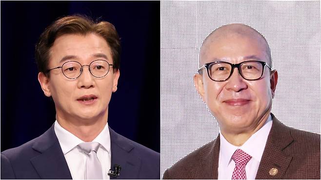 부산 시장 선거 전재수 더불어민주당 후보자, 국민의힘 박형준 후보자 /연합뉴스