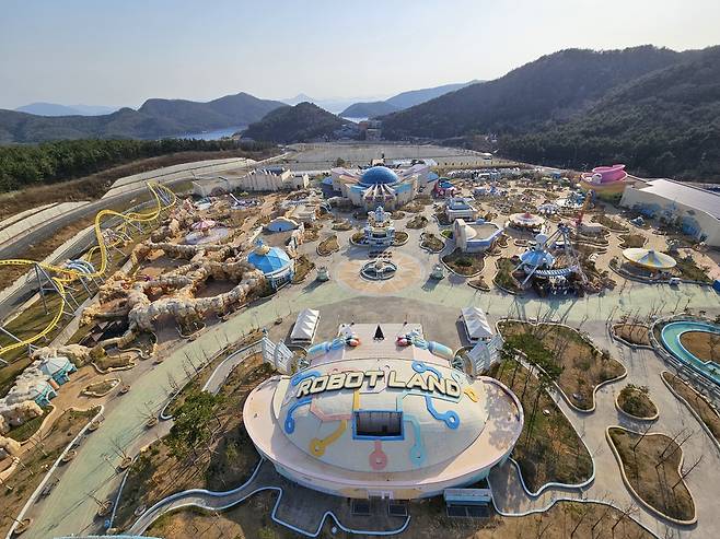 경남마산로봇랜드 테마파크 전경. 경남도 제공