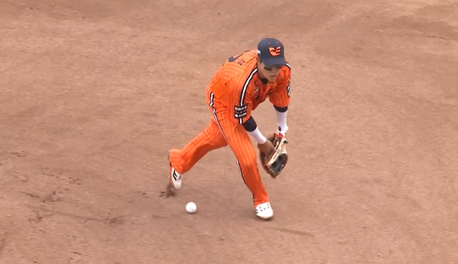 채은성. 사진 | 티빙