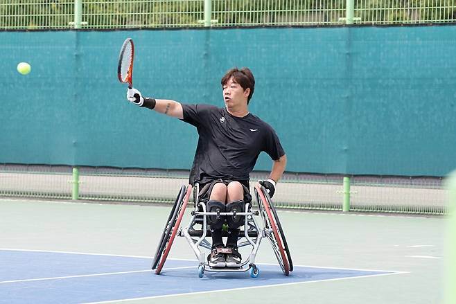 쿼드단식에 출전한 차민형