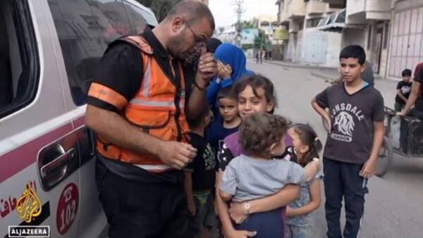 ▲ 알자지라 다큐멘터리 '가자로부터 온 목소리'의 한 장면