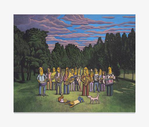 이우성, ‘이제 곧 행진 시작합니다’, 2025, 130.5×162.5 ㎝. 갤러리현대 제공