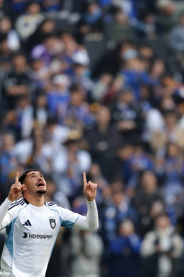 말컹 이즈 백' 울산 HD, FC서울에 호랑이굴 불패 신화 이어간다...사진은 울산HD 야고.(사진제공=울산HD)