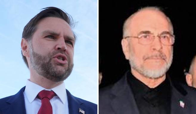 미국과 이란이 이르면 16일 2차 종전 협상을 개최할 거라는 외신 보도가 잇따르고 있다. 양국은 11, 12일 파키스탄 수도 이슬라마바드에서 가진 1차 종전 협상에서 우라늄 농축, 호르무즈 통제권 등을 둘러싼 이견을 좁히지 못했다. 1차 협상을 이끈 J D 밴스 미국 부통령(왼쪽 사진)과 모하마드 바게르 갈리바프 이란 국회의장이 2차 협상에도 등판할 것으로 보인다. 워싱턴·라왈핀디=AP 뉴시스