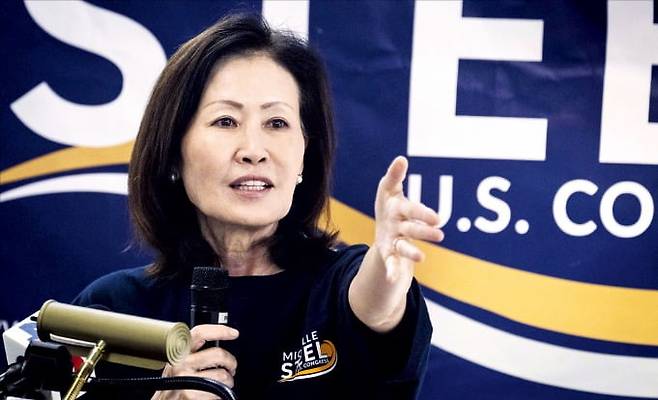 미셸 박 스틸(한국명 박은주) 전 미국 연방 하원의원이 도널드 트럼프 2기 행정부 첫 주한 미국대사 후보로 지명됐다. AP연합뉴스