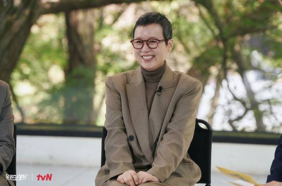 지난해 11월 tvN '유 퀴즈 온 더 블럭'에 출연한 코미디언 박미선. 사진 tvN '유 퀴즈 온 더 블럭'