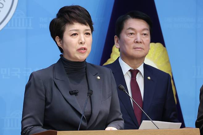 ▲ 국민의힘 김은혜 ·안철수 의원. /연합뉴스
