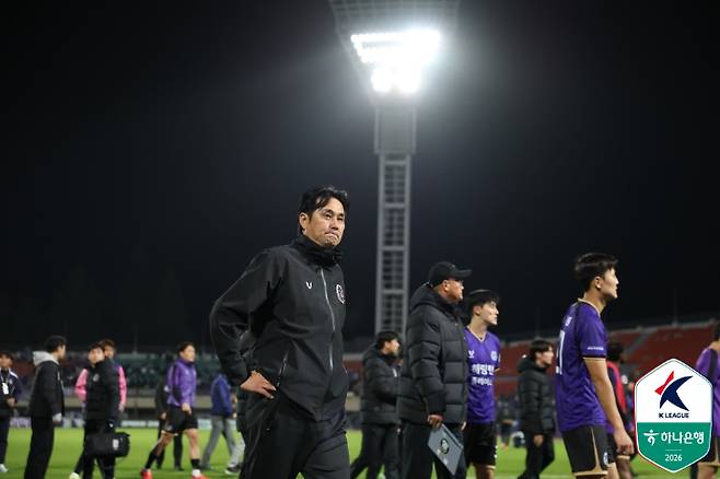 FC안양 유병훈 감독. 한국프로축구연맹 제공