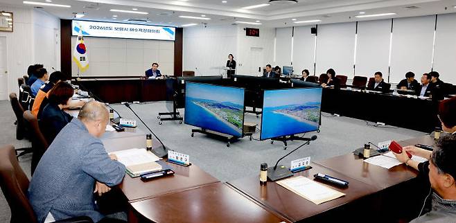 보령시는 28일 시청 중회의실에서 2026년 해수욕장 운영계획을 확정했다(사진-보령시제공)