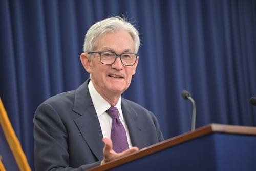 4월 FOMC 기자회견에 임하고 있는 제롬 파월 연준 의장.연합뉴스 자료사진.