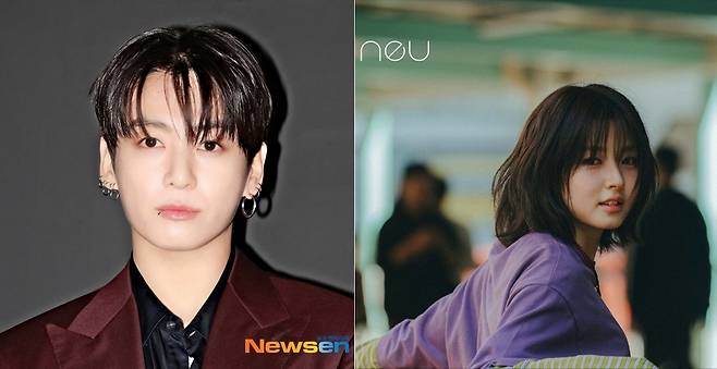 사진=왼쪽부터 정국, 노이/뉴스엔DB, 노이 싱글 ‘Inspiration’ 재킷