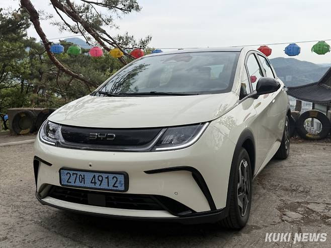 BYD 돌핀 외관. 송민재 기자