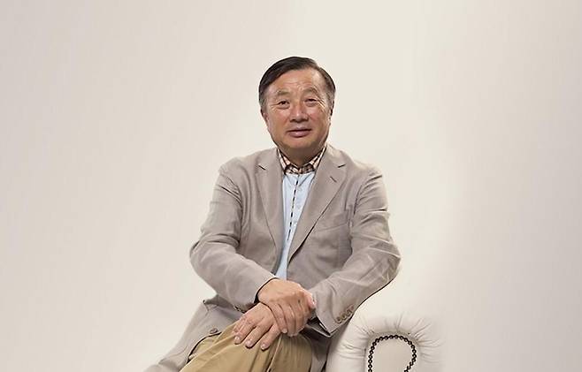 화웨이를 설립한 런정페이 창업자. 화웨이 제공