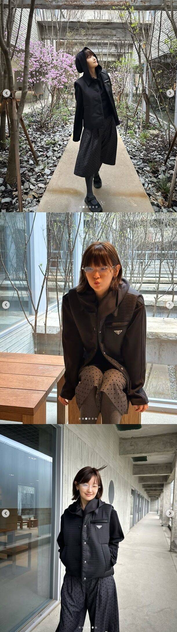 배우 박소담이 귀엽고 세련된 감각이 돋보이는 일상 사진을 통해 팬들에게 반가운 인사를 전했다. /박소담 소셜미디어