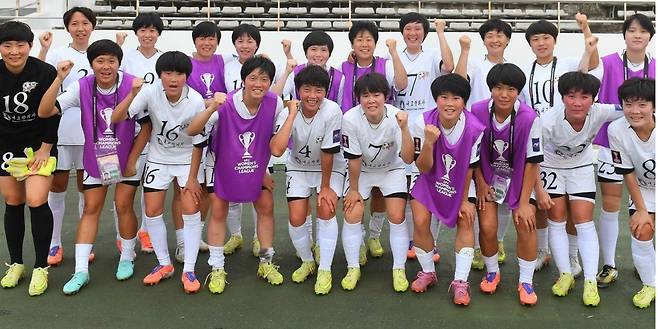북한 내고향여자축구단이 수원서 개최될 AWCL 파이널 출전을 위해 17알 방한한다. 수원FC 위민과 20일 대회 4강전을 갖는다. 사진출처|AFC 홈페이지