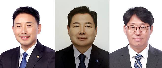함평군수 선거에 나서는 더불어민주당 이남오 후보·조국혁신당 이윤행 후보·무소속 이행섭 후보. 중앙 선관위 제공