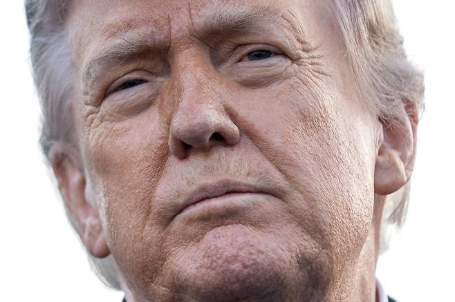 도널드 트럼프 미국 대통령. AP연합뉴스