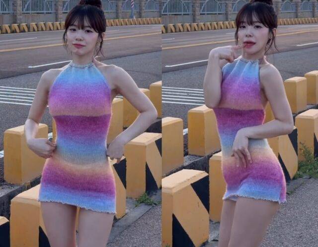 이다혜는 지난 4일 자신의 SNS 에 "나 어디게?"라는 짧은 글과 함께 춤추는 영상을 업로드 했다./이다혜 소셜미디어