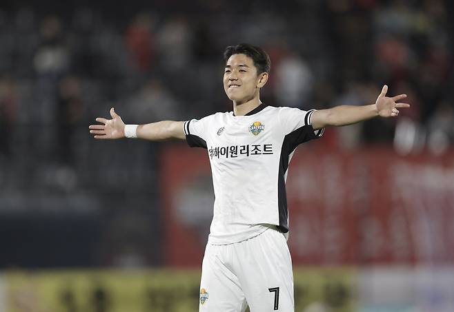 강원 김대원. 프로축구연맹