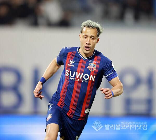 ■ 팀 오브 라운드 : 수원 더비 짜릿한 역전승 '수원FC'...사진은 수원FC 프리조.(사진=김경수 기자/ 2026.5.3)