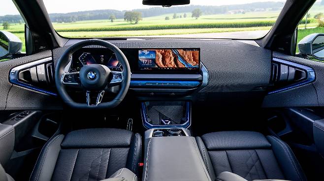 뉴 X3 30 xDrive M 스포츠 패키지 프로 내부. BMW 제공