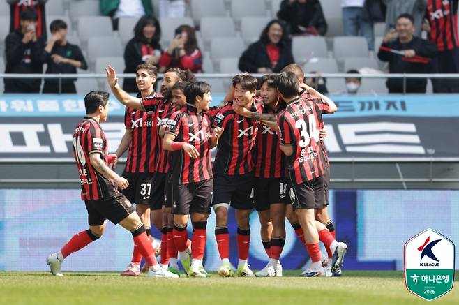 FC서울 선수단. 사진=프로축구연맹