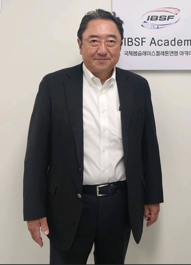 기타노 다카히로 일본 봅슬레이·루지·스켈레톤 연맹 회장. /사진=대한봅슬레이스켈레톤경기연맹