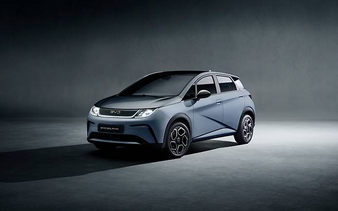 BYD 돌핀은 유로NCAP 충돌안전평가에서 최고 등급인 5스타를 획득했다. / BYD코리아