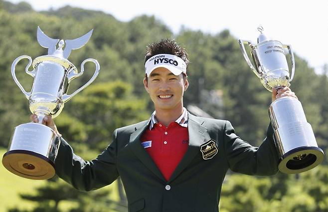 현역 시절 일본프로골프투어(JGTO)에서 통산 승을 거둔 김형성 프로.
