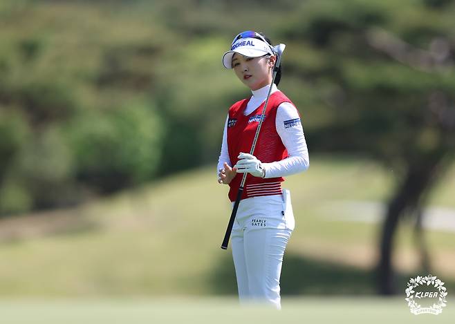 승리를 거둔 이예원. 사진 제공=KLPGA