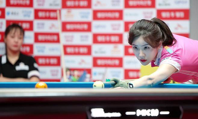 LPBA 차세대 스타 정수빈. PBA 제공