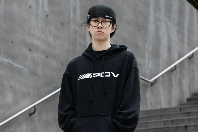 Raf Sandou poses during an interview with The Korea Herald at Yonsei University in Seodaemun-gu, Seoul, on May 7. (Yoon Chang-bin/The Korea Herald)