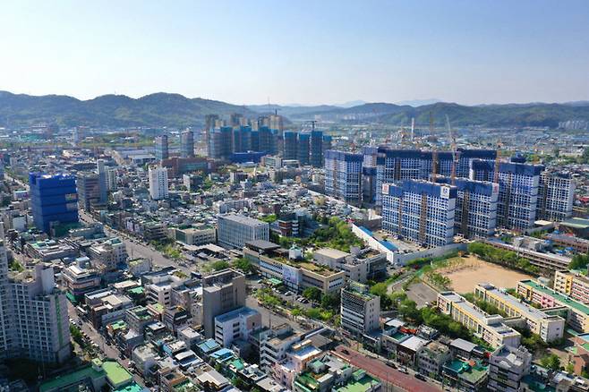대구 서구 도심 전경. 영남일보DB