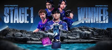 2026 VCT 퍼시픽 스테이지 1 우승팀 PRX. <자료제공=라이엇게임즈>