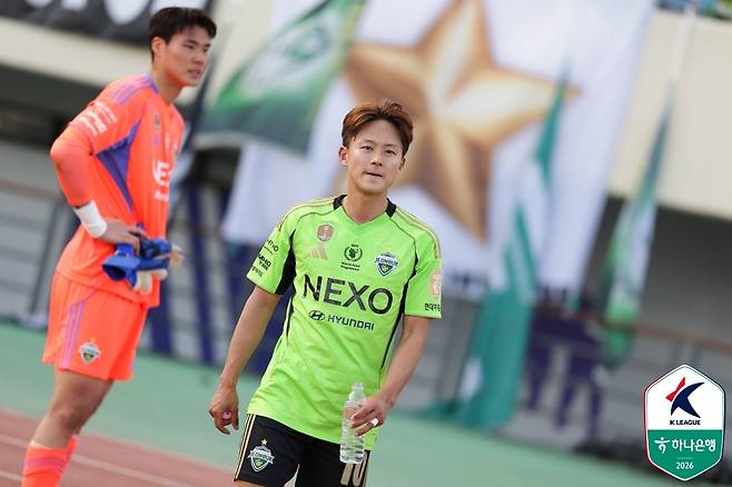 전북 현대 이승우. /사진=한국프로축구연맹 제공