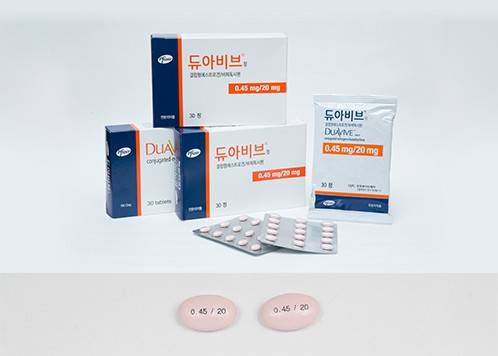 폐경 호르몬 치료제 '듀아비브'.(사진제공=한독)